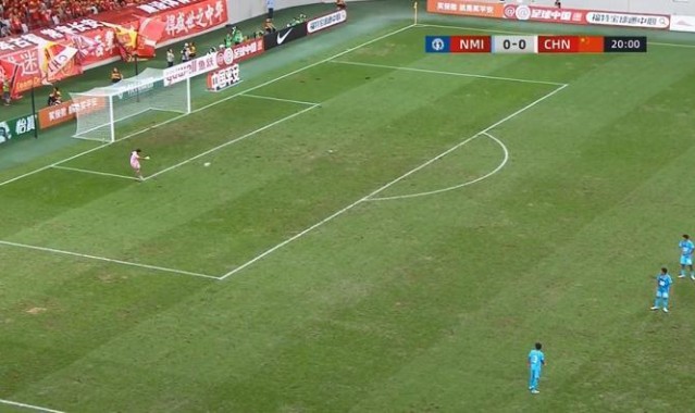 还没进球......开场已20分钟，U22国足5射0正仍0-0北马里亚纳群岛