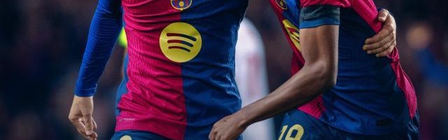 赏金女王模拟器-【西甲】巴萨5比1塞维利亚，莱万梅开二度，加维复出