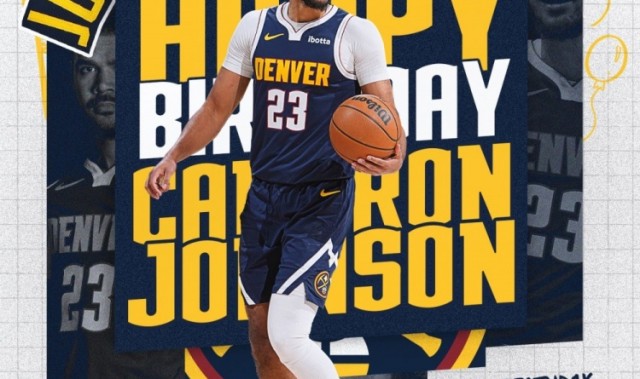 🎂三十而立！掘金官方祝卡梅隆·约翰逊30岁生日快乐！🎂