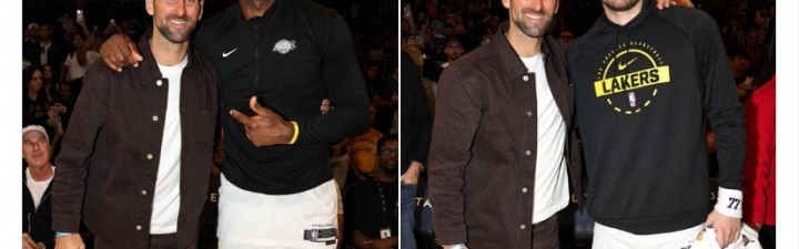 赏金女王模拟器-NBA官方晒德约科维奇与詹姆斯&amp;东契奇合影：伟大！